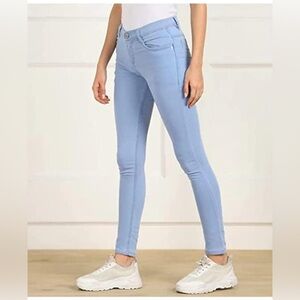 ZARA Baby Blue Skinny Jeans ~Size 0/26